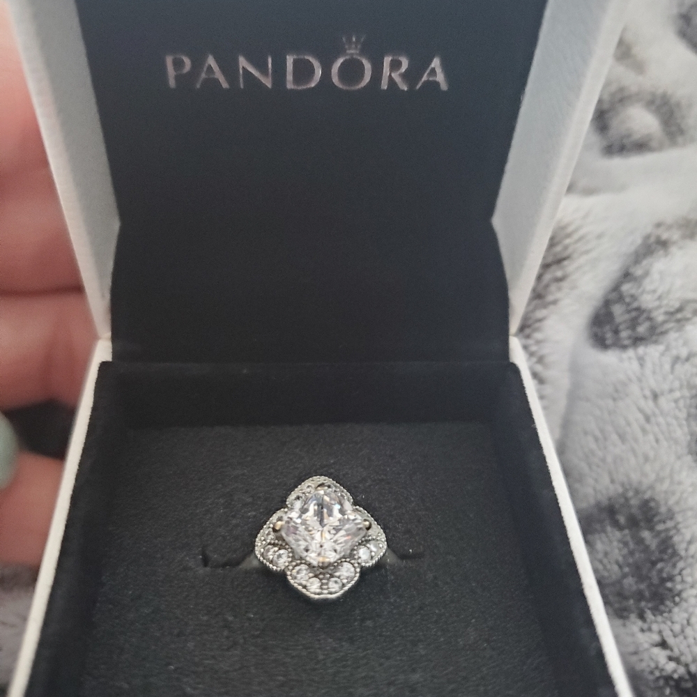 Pandora sterling silver ring size 7